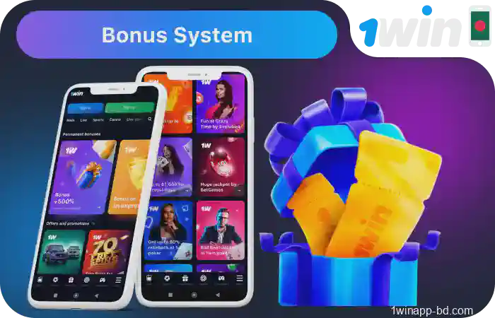 1win bonus system for Bangladesh players - how it works