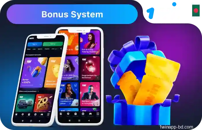 1win bonus system for Bangladesh players - how it works